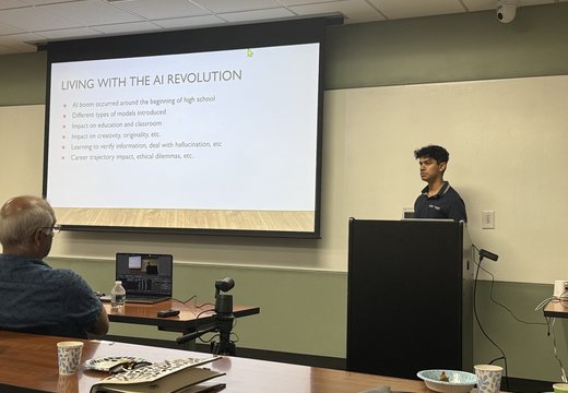 Student speaker